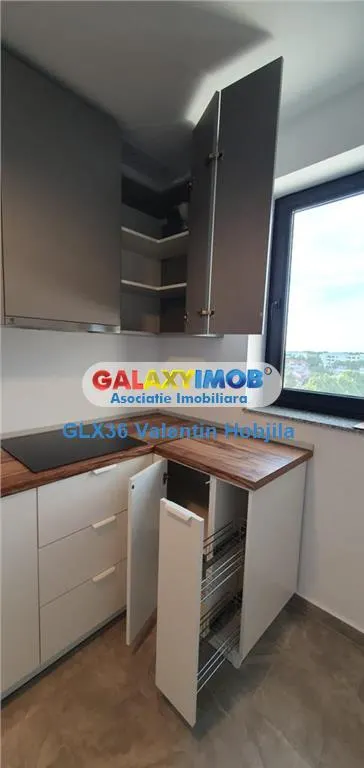 Inchiriere apartament 2 camere bloc nou Baneasa Greenfield padure - foto 11