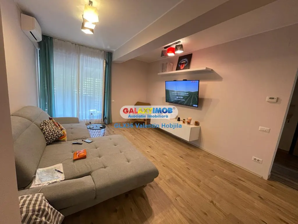 Inchiriere apartament 2 camere parter gradina 57 mp Baneasa Greenfield - foto 4