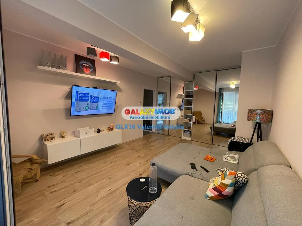 Inchiriere apartament 2 camere parter gradina 57 mp Baneasa Greenfield - foto 5