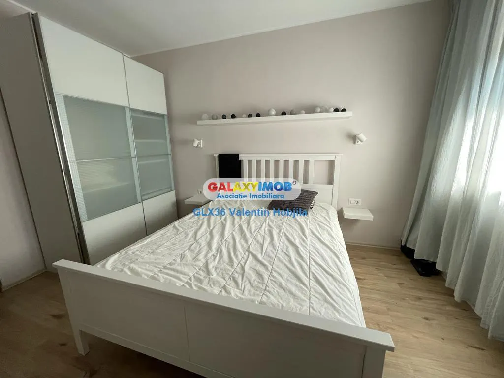 Inchiriere apartament 2 camere parter gradina 57 mp Baneasa Greenfield - foto 9