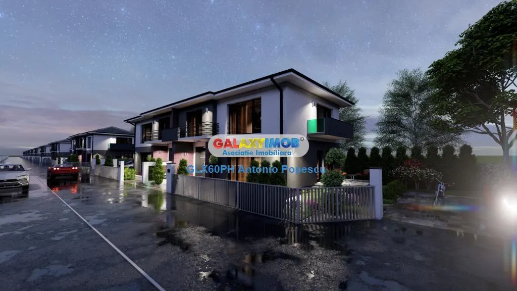 Ansamblu vile premium, 4 camere, in Paulestii Noi, zona Mediurg - foto 1
