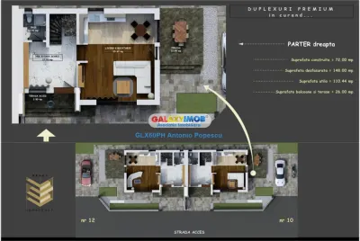 Ansamblu vile premium, 4 camere, in Paulestii Noi, zona Mediurg - foto 5