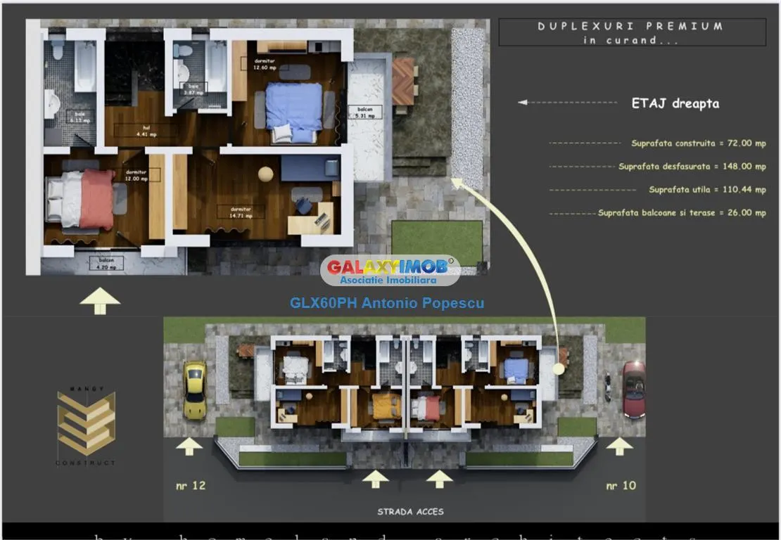 Ansamblu vile premium, 4 camere, in Paulestii Noi, zona Mediurg - foto 6