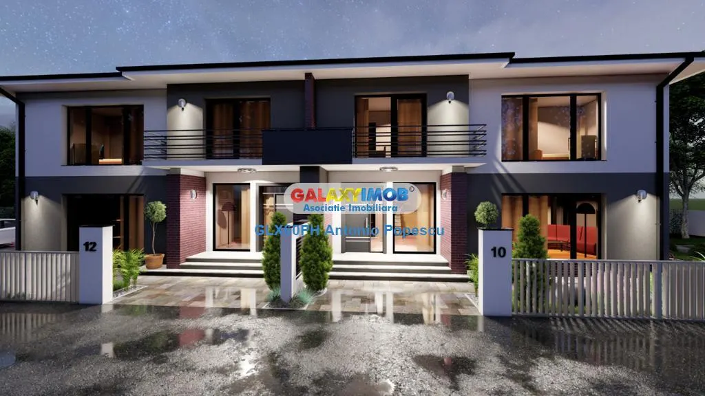 Ansamblu vile premium, 4 camere, in Paulestii Noi, zona Mediurg - foto 9