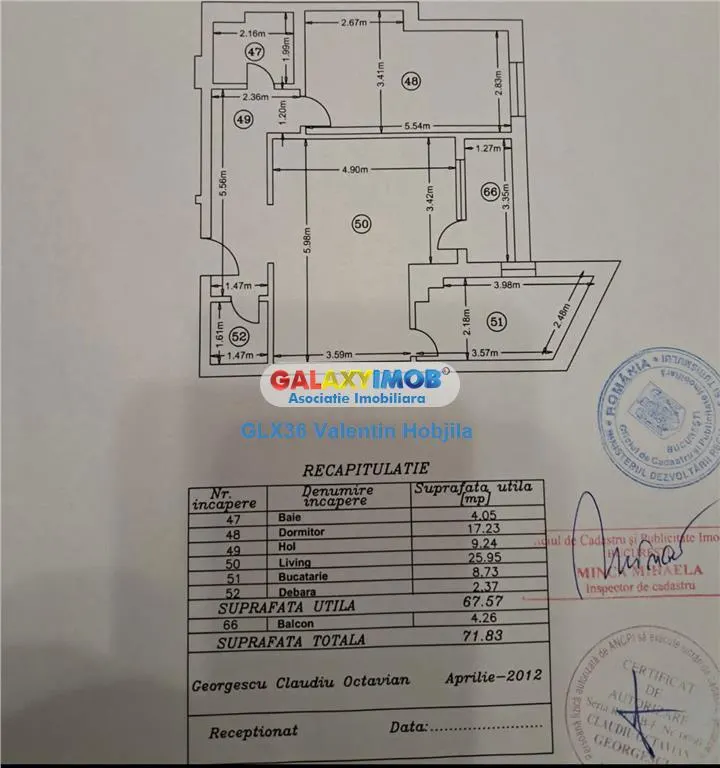 Vanzare apartament 72 mp bloc 2012 VITAN  MALL UNIRII - foto 17