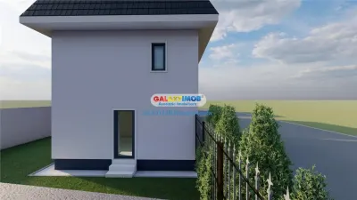 Casa individuala in constructie in zona Gladiolelor- Safirului - foto 11