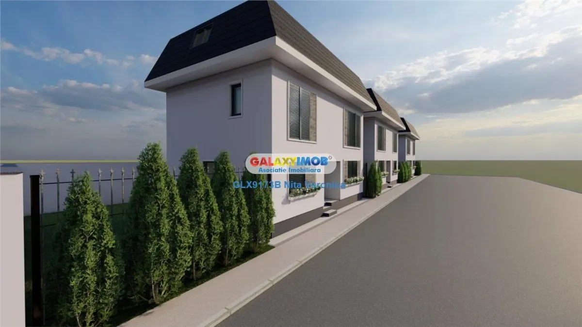 Casa individuala in constructie in zona Gladiolelor- Safirului - foto 15