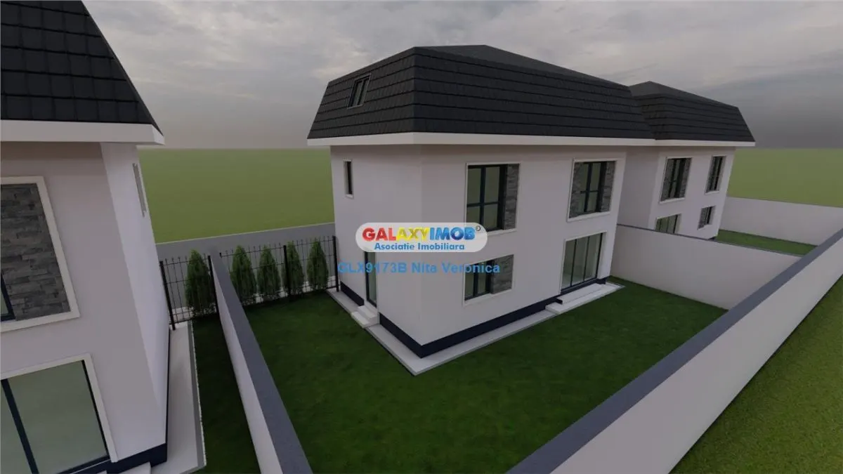 Casa individuala in constructie in zona Gladiolelor- Safirului - foto 6