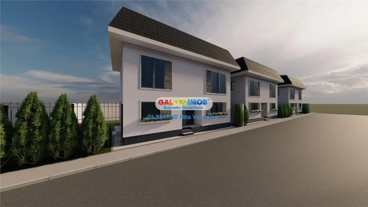 Casa individuala in constructie in zona Gladiolelor- Safirului - foto 9