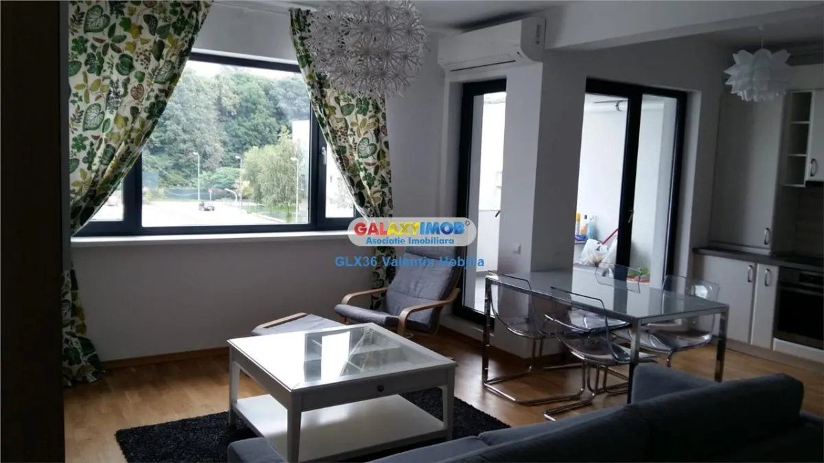 Vanzare apartament 3 camere etaj 2 Baneasa Greenfield vedere padure - foto 1