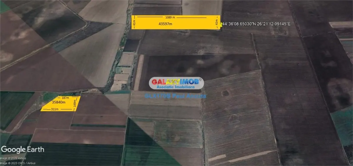 Teren Petrachioaia Ilfov 8 Ha extravilan agricol - foto 2