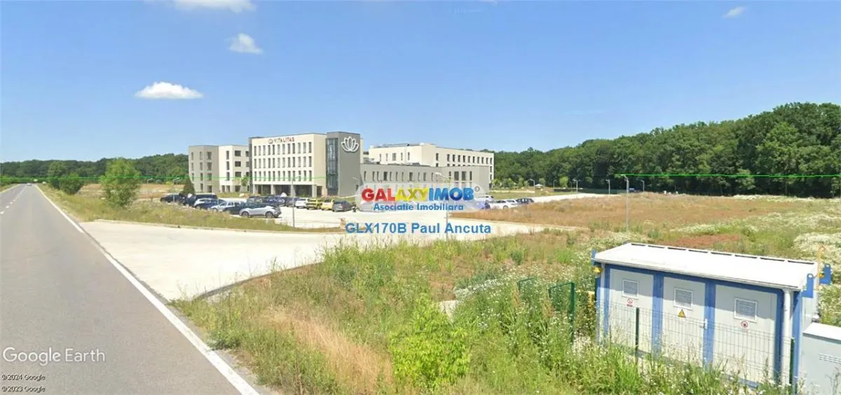 Teren Snagov latura direct la Padure 9700 mp Casa Vlasia Nod A3 - foto 2