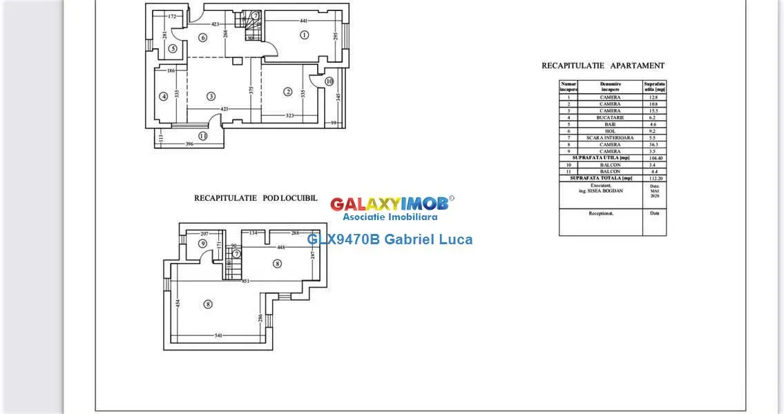 Apartament 112 mp +  Mansarda | Centrala | Parcare | Popesti Leordeni - foto 21