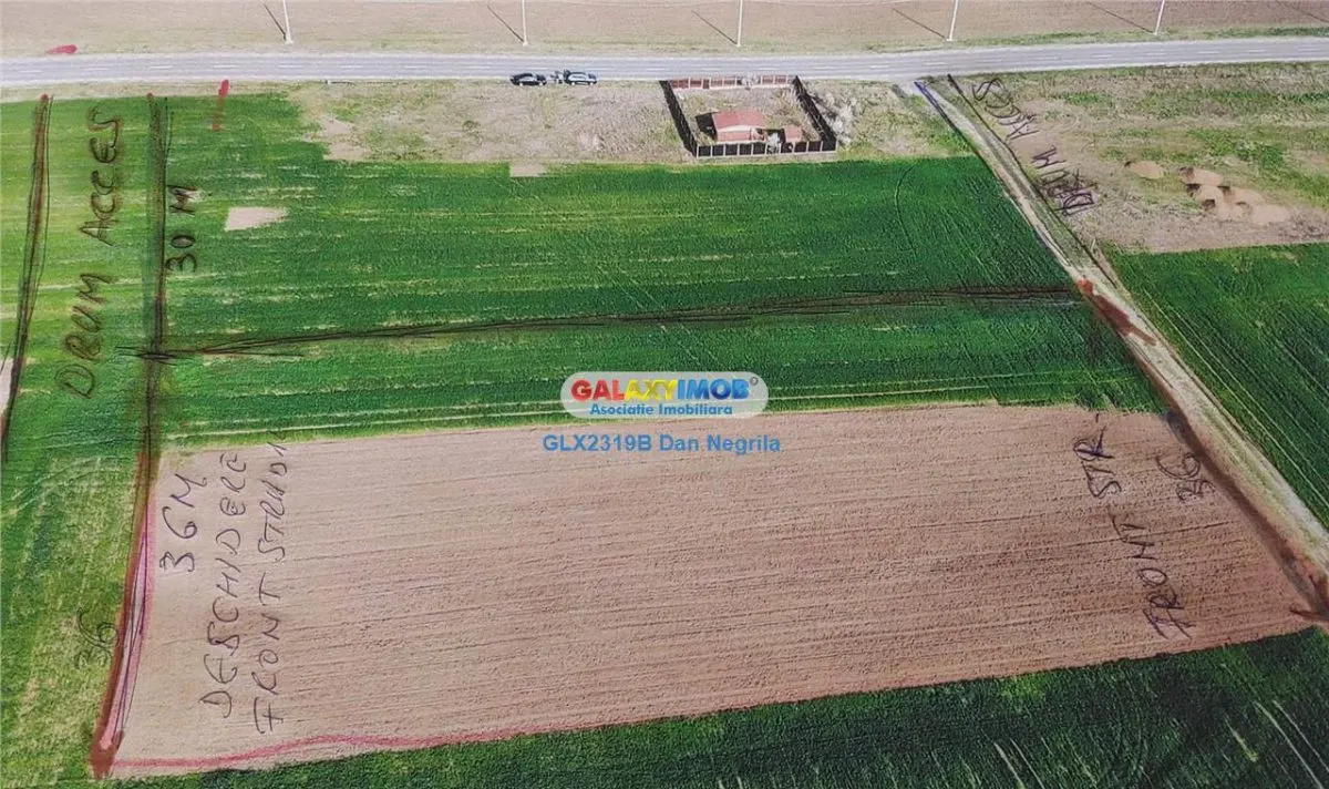 Branesti, intravilan ,3700mp - foto 1