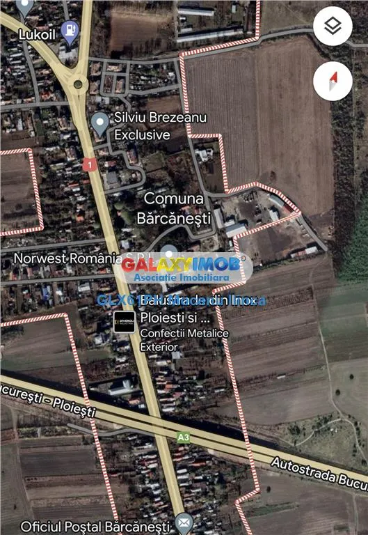 Vanzare teren 3000 mp, Barcanesti, DN1, stradal - foto 1