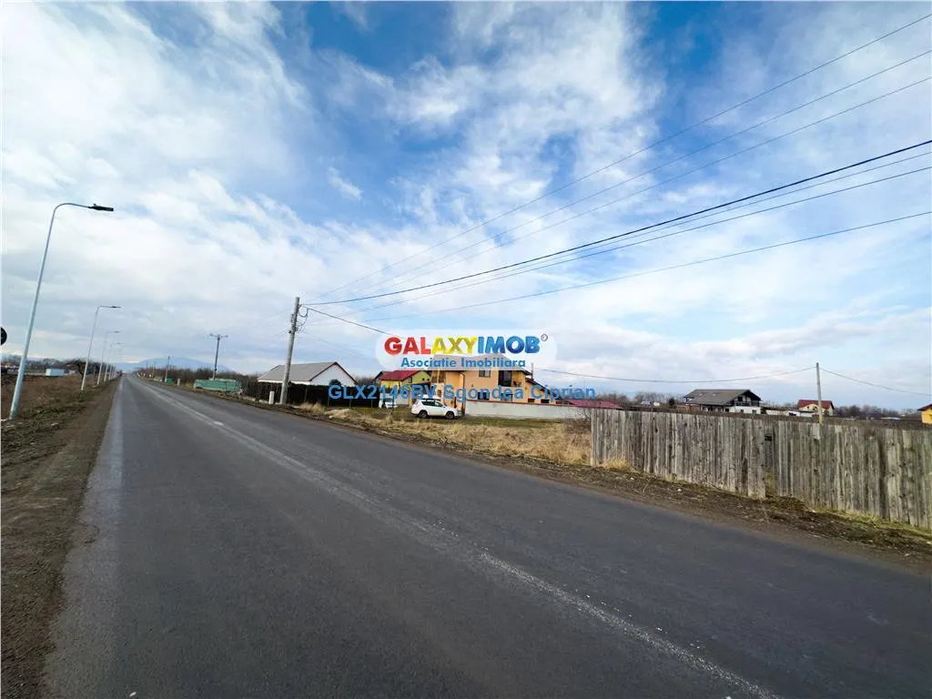 Parcele teren Bod la strada principala cu toate utilitatile - foto 8