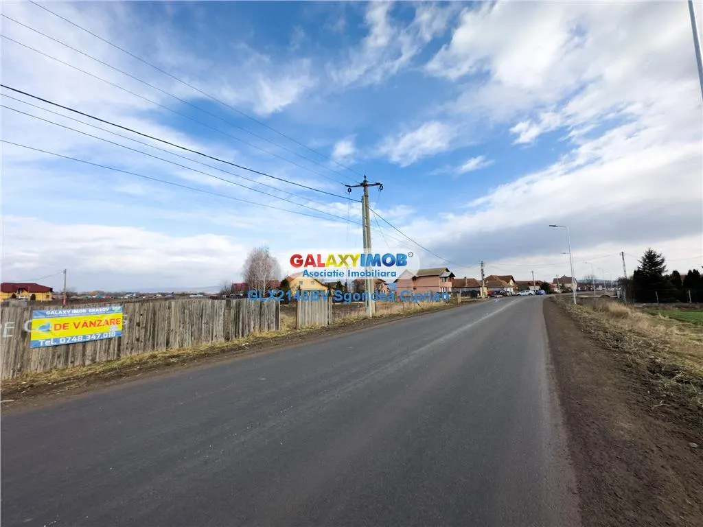 Parcele teren Bod la strada principala cu toate utilitatile - foto 9