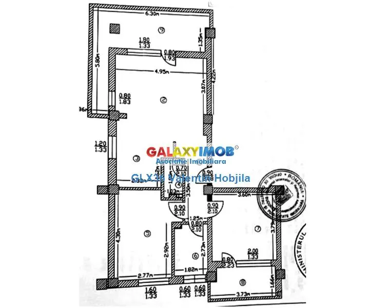 Inchiriere  apartament 3 camere   Baneasa Greenfield  Cartierul Rubin - foto 10