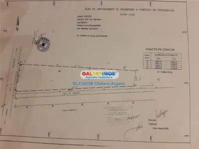 Teren 10000mp (1 HA) pe DN5,la km45, benzinarie,parcare, fotovoltaice - Adunatii-Copaceni