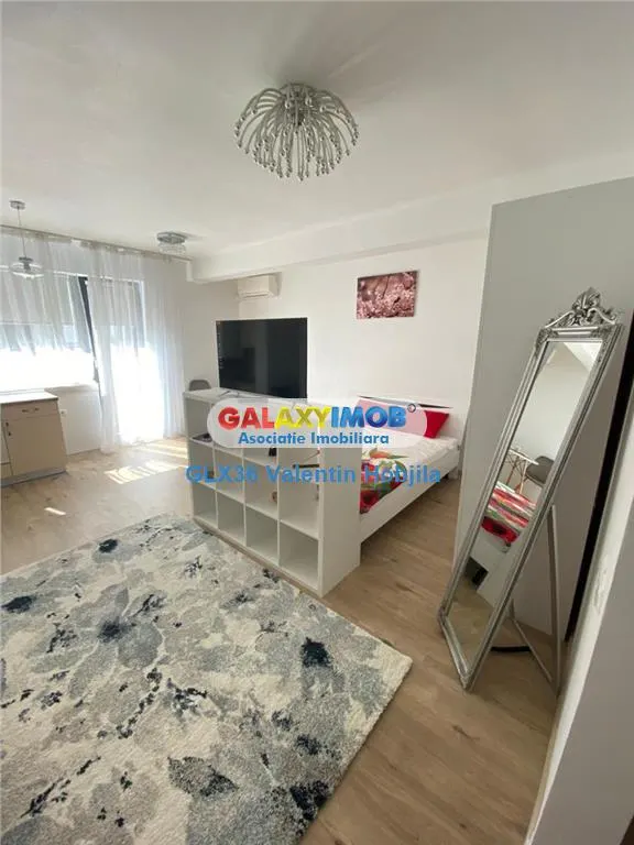 Inchiriere garsoniera parter cu  gradina Baneasa Greenfield - foto 2