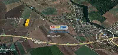 Teren Moara Vlasiei 40000 mp str Drumul Teilor Industrial utilitati - foto 4