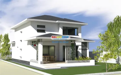 Vanzare vila in constructie , la gata 2023, Domnesti - foto 4