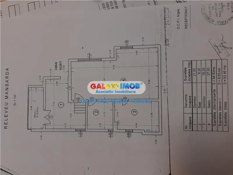 De vanzare vila semicentrala D+P+E+M   str Stadionului moderna - foto 2