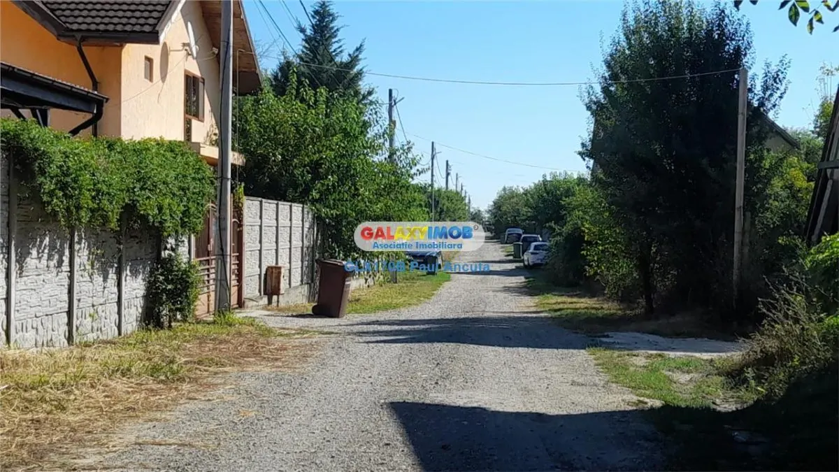 Teren lot casa  Balotesti Saftica str Ciocarlia 576 mp intre vile - foto 2