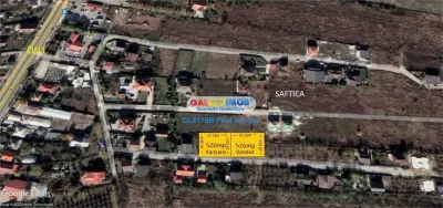 Teren lot casa  Balotesti Saftica str Ciocarlia 576 mp intre vile - foto 5