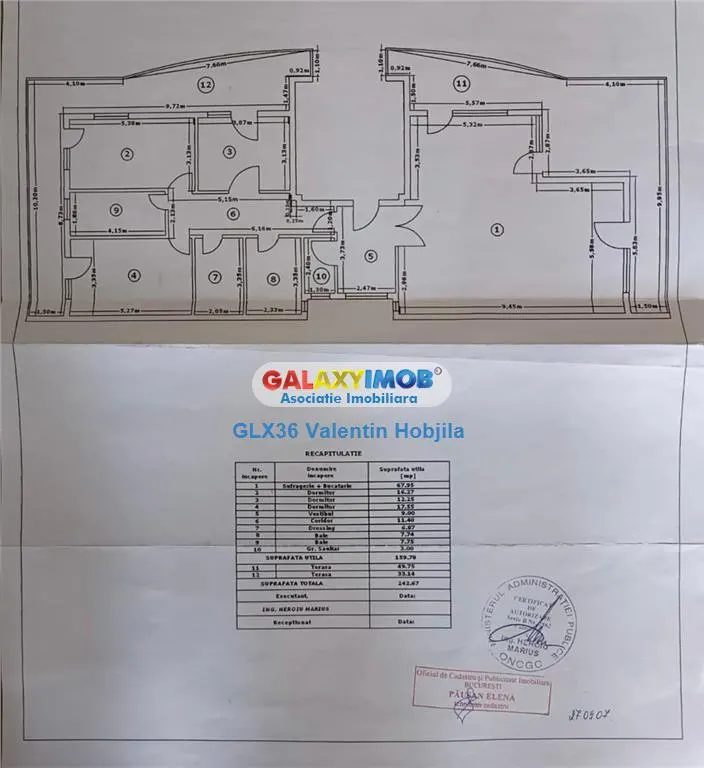 Vanzare 4  apartament camere  Baneasa Sisesti Straulesti -terasa 90 mp - foto 23