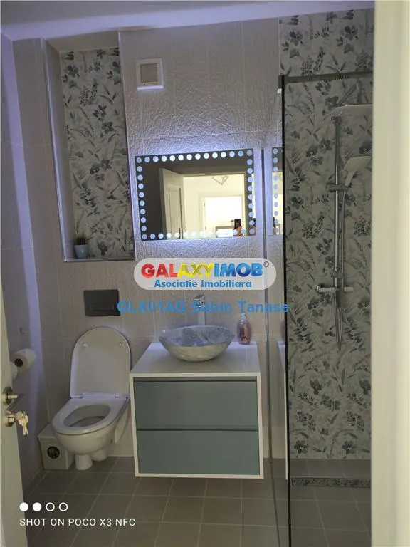 Inchiriem apartament cu 2 camere de lux Nord , bloc nou - foto 9