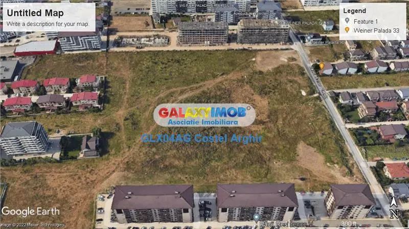 Vindem teren in Chiajna pentru constructie blocuri , 9600 mp - foto 1