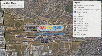 Vindem teren in Chiajna pentru constructie blocuri , 9600 mp - foto 2