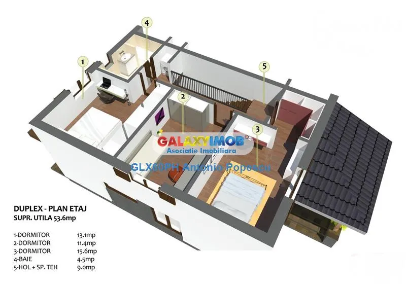 Vanzare casa 4 camere, in Strejnicu, la 5 minute de Ploiesti - foto 6