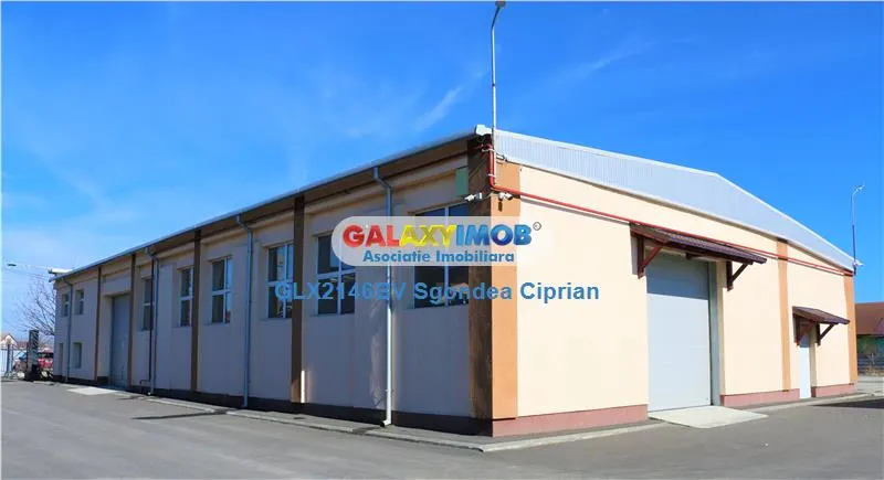 Hala industriala spatiu depozitare 420 mp si birou 145 mp - foto 2