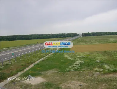 Teren Snagov Nod Autostrada A3 vedere Padure 7000 mp - Snagov