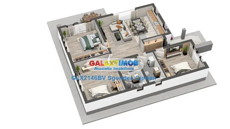 Casa Parter Bod 500 mp teren 110 mp utili - foto 8