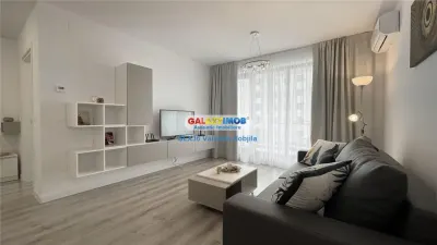 Inchiriere apartament bloc nou decomandat Baneasa Greenfield padure! - foto 1
