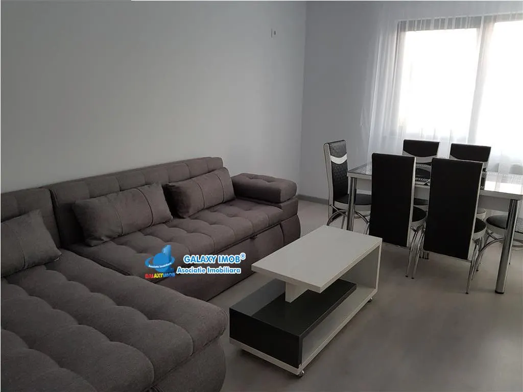Inchiriez apartament cu 3 camere , Nord, bloc nou, mobilat - utilat - foto 1