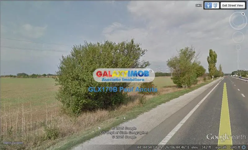 Teren Ciolpani 4700 mp str Mos Stanciu la sosea - foto 1