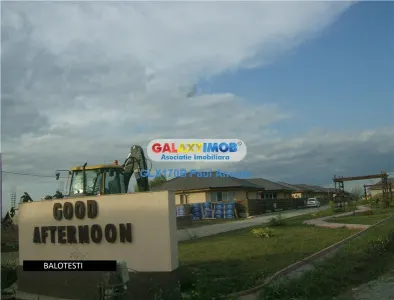 Teren Balotesti str Amurgului 7400 mp acces la 2 drumuri - Balotesti