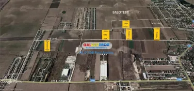 Teren Balotesti str Amurgului 7400 mp acces la 2 drumuri - foto 2