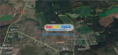 Teren Balotesti  Lac  1 Ha vedere padure - Balotesti