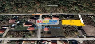 Teren Balotesti vedere Lac si Padure str Broscari  1225 mp - foto 3
