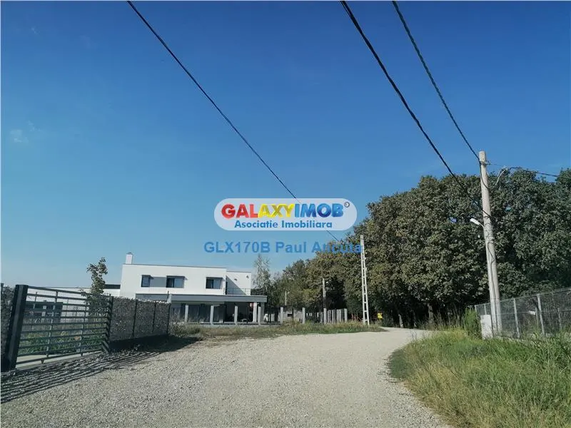 Teren Balotesti vedere Lac si Padure str Broscari  1225 mp - foto 4
