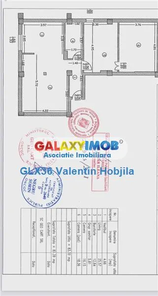 inchiriere apartament 2 camere  83 mp  Baneasa Greenfield mobilat - foto 8