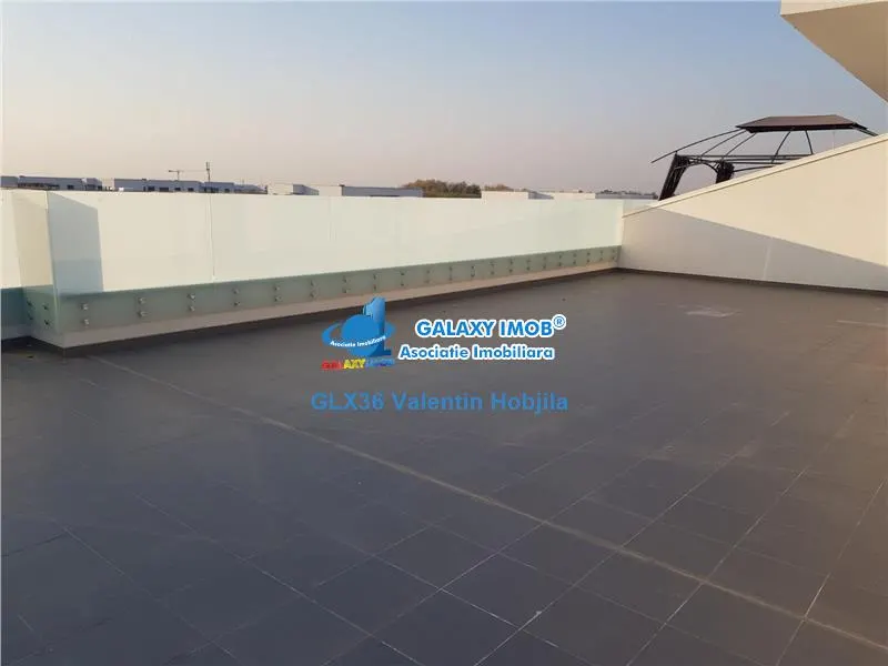 Inchiriere apartament 3 camere mobilat Baneasa Greenfield terasa 80 mp - foto 3