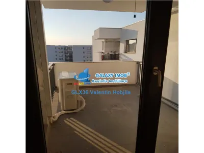 Inchiriere apartament 3 camere mobilat Baneasa Greenfield terasa 80 mp - foto 8