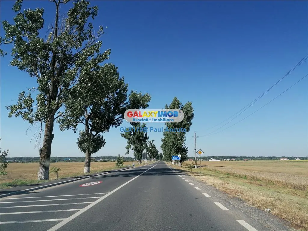 Teren  Chitila Buftea  DN7 la  Noda Autostrada A0  Industrial 65000 mp - foto 1