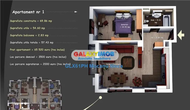 Vanzare apartamente in complex rezidential, Albert, Ploiesti - foto 13
